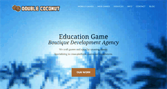 Desktop Screenshot of doublecoconut.com